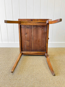 Antique French Cherry Side Table c1790