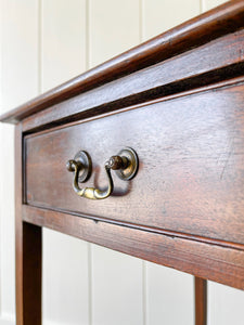 A Georgian Mahogany Console Table c1800