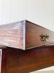 A Georgian Mahogany Console Table c1800