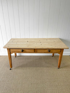 An English Country Pine 6ft Farmhouse Table