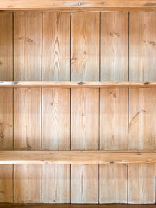 A Large 19th Century Pine Welsh Dresser or Cupboard