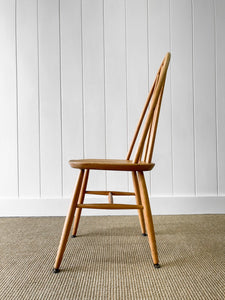 A Set of 4 Pine Ercol Chairs