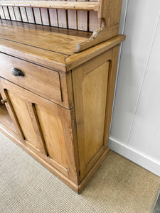 An Early 19th Century Monumental Pine Welsh Dresser or Cupboard