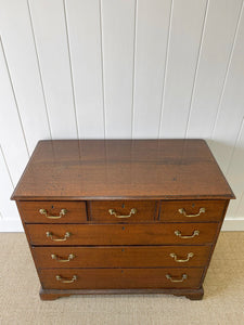 A 18th Century English (Scottish)? Country Oak Chest of Drawers Dresser