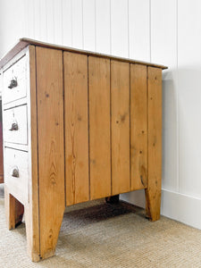 Antique English Pine Desk c1890