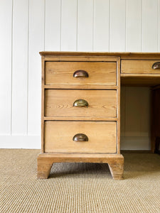 Antique English Pine Desk c1890