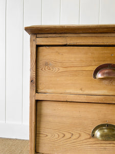 Antique English Pine Desk c1890