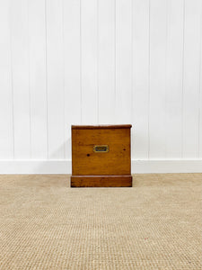 An Antique Pine Blanket Box c1890