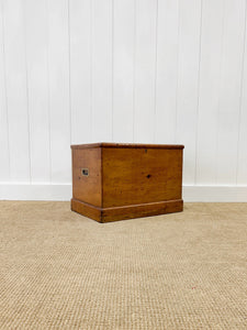 An Antique Pine Blanket Box c1890