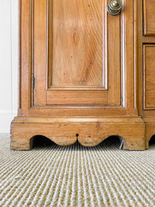 A Monumental English Country Pine Sideboard Buffet c1860