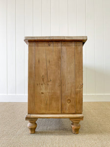 A Large English Pine Country 6 Drawer Buffet or Sideboard c1860