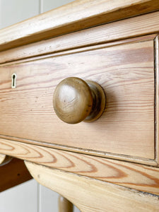 A Charming English Pine Nightstand c1890