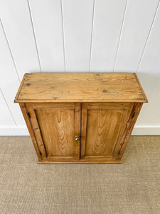 An English 19th Century Pine Cupboard