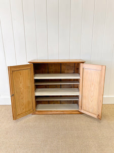 An English 19th Century Pine Cupboard