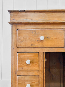 An Antique English Pine Clerk's Desk c1880