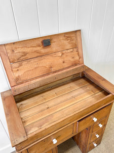 An Antique English Pine Clerk's Desk c1880