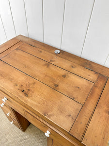 An Antique English Pine Clerk's Desk c1880