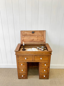 An Antique English Pine Clerk's Desk c1880