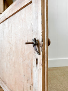 A Delightful 19th Century Pine Glazed Cupboard Cabinet