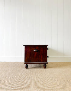 A Petite Antique English Chest of Drawers Dresser c1890