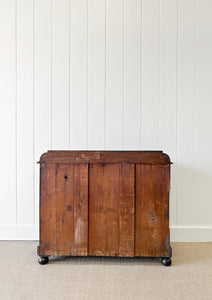 An Ebonized English Pine Chest of Drawers Dresser c1890