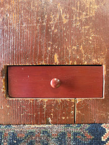 An English Pine Mobile Desk or Pigeon Hole Box c1890