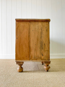 A Large English Pine Country 7 Drawer Buffet or Sideboard c1860