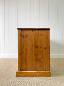 A Large English Country 11 Drawer Pine Buffet or Sideboard c1860