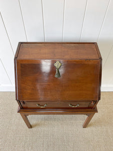 A Beautiful English Mahogany Drop Front Desk c1800