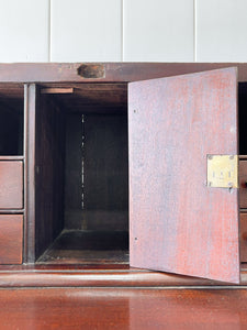 A Beautiful English Mahogany Drop Front Desk c1800