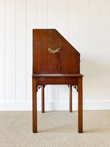 A Beautiful English Mahogany Drop Front Desk c1800