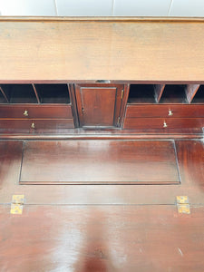 A Beautiful English Mahogany Drop Front Desk c1800