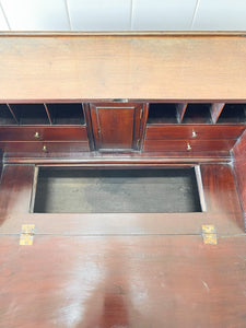 A Beautiful English Mahogany Drop Front Desk c1800