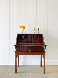 A Beautiful English Mahogany Drop Front Desk c1800