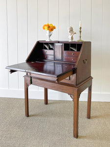 A Beautiful English Mahogany Drop Front Desk c1800