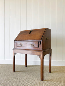 A Beautiful English Mahogany Drop Front Desk c1800