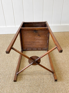 A Charming English Georgian Mahogany Nightstand c1820