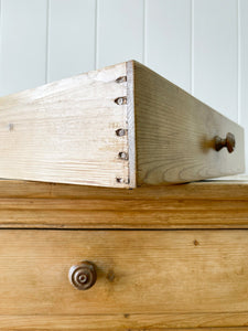 A French Country Pine Cabinet Cupboard  Sideboard c1840