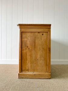 A French Country Pine Cabinet Cupboard  Sideboard c1840