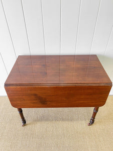 An English Country Mahogany Pembroke Table c1890