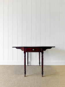 An English Country Mahogany Pembroke Table c1890