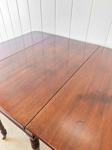 An English Country Mahogany Pembroke Table c1890