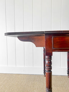 An English Country Mahogany Pembroke Table c1890