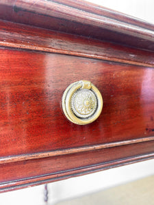 An English Country Mahogany Pembroke Table c1890