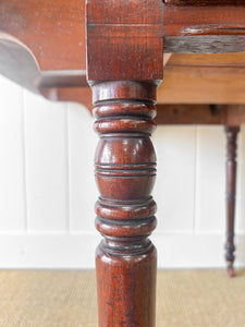 An English Country Mahogany Pembroke Table c1890