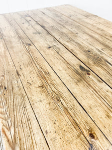 An Antique English Country Pine Coffee Table