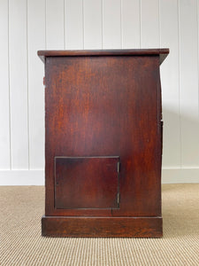 An English Regency Mahogany Buffet Sideboard or Desk c1800