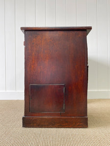 An English Regency Mahogany Buffet Sideboard or Desk c1800