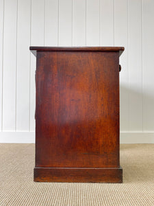 An English Regency Mahogany Buffet Sideboard or Desk c1800