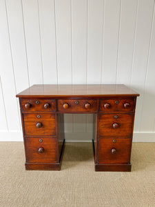 An English Regency Mahogany Buffet Sideboard or Desk c1800